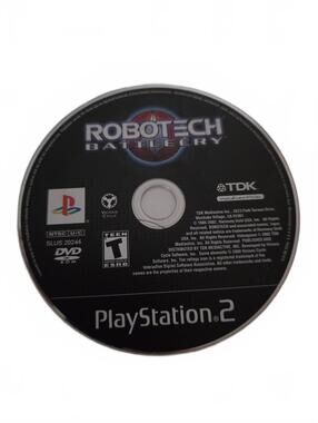 Robotech Battlecry PlayStation 2 PS2 Game Disc Only